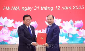 Đồng chí Lê Hải Bình giữ chức Phó Giám đốc Học viện Chính trị quốc gia Hồ Chí Minh