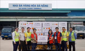 Đà Nẵng tiếp nhận hàng viện trợ khẩn cấp của Trung tâm Điều phối ASEAN 
