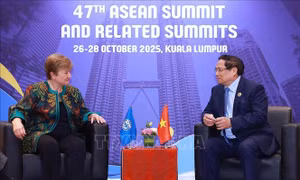 Thủ tướng Phạm Minh Chính gặp gỡ lãnh đạo quốc tế tại Hội nghị Cấp cao ASEAN lần thứ 47