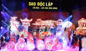 Chương trình 'Sao Độc lập' khắc họa tinh thần yêu nước, ý chí quật cường của dân tộc