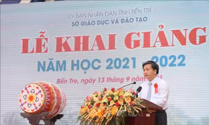 Truyền hình trực tiếp lễ khai giảng năm học mới ở Bến Tre