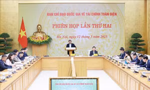 Thủ tướng Phạm Minh Chính chủ trì phiên họp thứ hai của Ban Chỉ đạo quốc gia về tài chính toàn diện