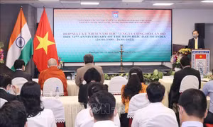 Tăng cường tình đoàn kết hữu nghị giữa nhân dân TP Hồ Chí Minh và nhân dân Ấn Độ