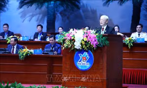 Phát biểu của Tổng Bí thư tại Đại hội Đoàn toàn quốc lần thứ XII
