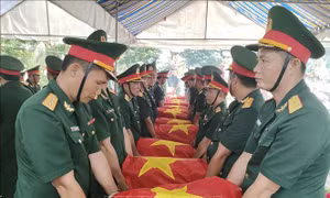 Bến Tre: Truy điệu, cải táng 121 hài cốt liệt sỹ