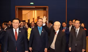 Tổng Bí thư dự và phát biểu chỉ đạo Đại hội XIII Công đoàn Việt Nam