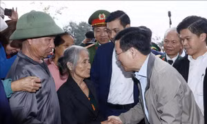 Chủ tịch nước dự 'Tết nhân ái' Xuân Giáp Thìn năm 2024 tại Nghệ An