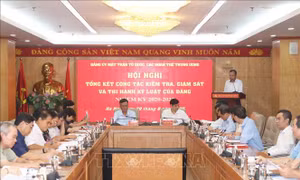 Đổi mới tư duy, chuyển đổi số toàn diện trong kiểm tra, giám sát và thi hành kỷ luật Đảng