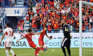 ASIAN CUP 2019: Fox Sports Asia chấm điểm Văn Lâm, Công Phượng, Tiến Dũng cao nhất
