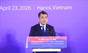 Thủ tướng Lê Minh Hưng và Tổng thống Hàn Quốc dự Diễn đàn kinh tế Việt Nam - Hàn Quốc