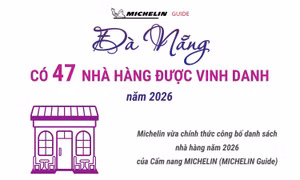 Đà Nẵng có 47 nhà hàng được Michelin vinh danh