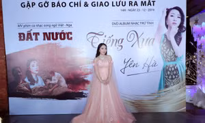 Ca sĩ Yên Hà vừa ra mắt phim ca nhạc ‘Đất nước’ vừa làm album DVD online ‘Tiếng xưa’