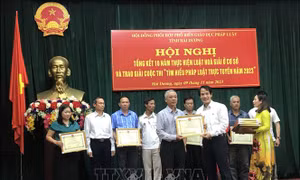 Kết hợp hài hòa giữa hòa giải và công tác quy chế dân chủ ở cơ sở