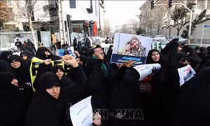 Iran: Biểu tình phản đối việc Mỹ bắt giữ nhà báo của Press TV
