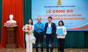 Thành lập Nghiệp đoàn cơ sở Hướng dẫn viên du lịch thành phố Đà Nẵng