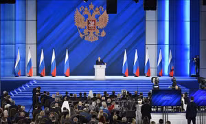 Tổng thống Putin nhấn mạnh mục tiêu tăng thu nhập cho người dân