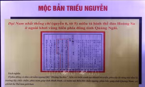Triển lãm 'Mộc bản - Bảo vật hoàng triều' và 'Thiên hùng ca sử Việt'