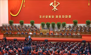 Bế mạc đại hội lần thứ VIII Đảng Lao động Triều Tiên