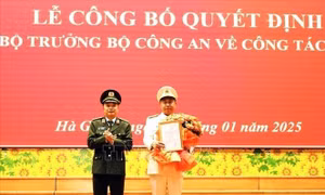 Đại tá Nguyễn Đức Thuận được bổ nhiệm làm Giám đốc Công an tỉnh Hà Giang