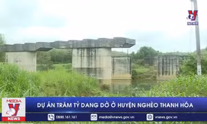 Dự án trăm tỷ dang dở ở huyện nghèo Thanh Hóa