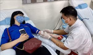 Đẩy mạnh hiến máu an toàn trong tình hình mới