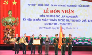 Kỷ niệm 75 năm Ngày truyền thống Thủy Nguyên quật khởi
