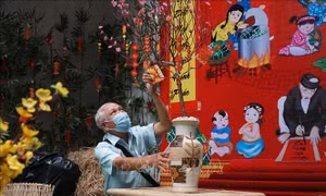 TP Hồ Chí Minh: Không khí Tết rộn ràng tại những con hẻm, khu phố 