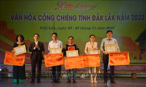Nhiều ấn tượng đẹp từ Liên hoan Văn hóa cồng chiêng tỉnh Đắk Lắk 
