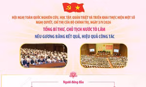 Tổng Bí thư, Chủ tịch nước Tô Lâm: Nêu gương bằng kết quả, hiệu quả công tác