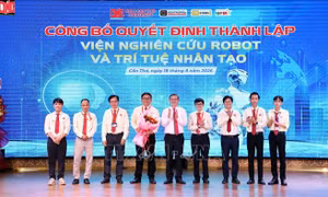 Đồng bằng sông Cửu Long có Viện Nghiên cứu Robot và Trí tuệ nhân tạo đầu tiên