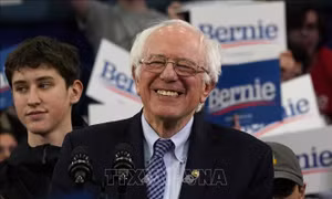 Ứng cử viên Bernie Sanders giành chiến thắng tại bang New Hampshire