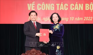 Đồng chí Nguyễn Văn Thể giữ chức Bí thư Đảng ủy Khối các cơ quan Trung ương