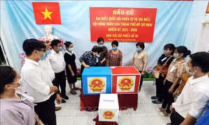 Bầu cử QH và HĐND: Trình tự tiến hành việc kiểm phiếu