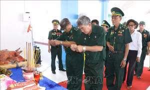 Tưởng niệm hơn 600 cán bộ, chiến sĩ hy sinh tại chiến trường Campuchia