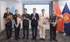 Kỷ niệm 10 năm Việt Nam tham gia hoạt động Gìn giữ hoà bình Liên hợp quốc