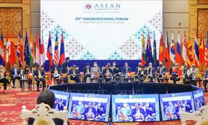 Bộ trưởng Ngoại giao Bùi Thanh Sơn dự Diễn đàn Khu vực ASEAN lần thứ 29
