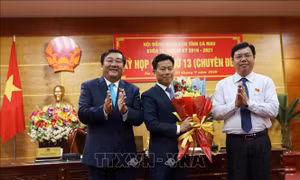 Thủ tướng Chính phủ phê chuẩn kết quả bầu Chủ tịch UBND tỉnh Cà Mau