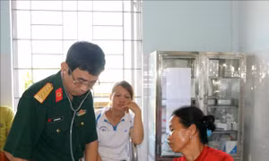 Chương trình quân dân y kết hợp tại xã biên giới tỉnh Kon Tum
