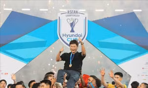 Huấn luyện viên Kim Sang Sik làm nên lịch sử cùng bóng đá Việt Nam