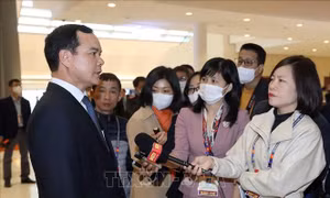Không khí thảo luận sôi nổi, dự thảo các văn kiện được chuẩn bị chu đáo, nghiêm túc, khoa học, sát thực tiễn