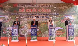 Khởi công xây dựng Khu bảo tồn Di sản Văn hóa Mo Mường
