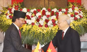 Tuyên bố chung về thiết lập quan hệ Đối tác toàn diện Việt Nam - Brunei Darussalam