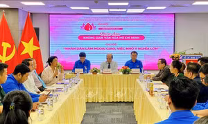 Tuổi trẻ TP Hồ Chí Minh vận dụng tư tưởng về những giá trị đúc kết từ lời dạy của Bác