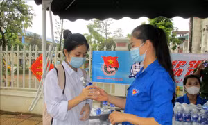 Hơn 2.900 đoàn viên, thanh niên tỉnh Thanh Hóa tham gia tiếp sức mùa thi