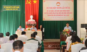 Nhiều địa phương hiệp thương lần 3 thông qua danh sách người ứng cử