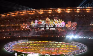 Những hình ảnh đẹp mắt tại Lễ khai mạc SEA Games 32 