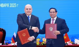 Thông cáo chung về kết quả chuyến thăm chính thức Việt Nam của Thủ tướng Chính phủ Liên bang Nga M.V. Mishustin