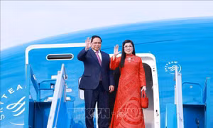 Thủ tướng Phạm Minh Chính và Phu nhân lên đường thăm chính thức Ba Lan, Séc và tham dự Hội nghị WEF tại Thụy Sĩ