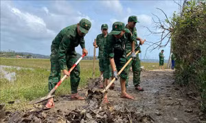 Bộ Tổng Tham mưu yêu cầu các đơn vị ứng phó với mưa lũ khu vực miền Trung