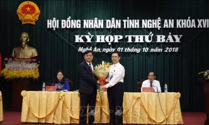 Thủ tướng phê chuẩn ông Thái Thanh Quý giữ chức Chủ tịch UBND tỉnh Nghệ An